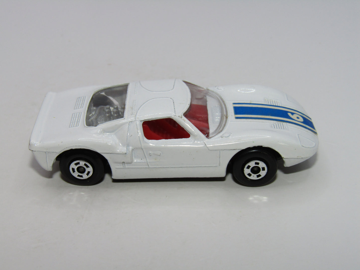 Matchbox Superfast 41A Ford G.T. WIDE WHEELS Gloss Black Base