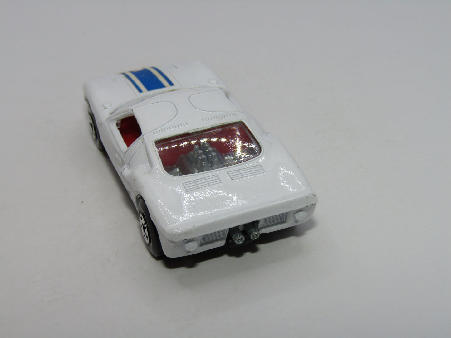 Matchbox Superfast 41A Ford G.T. WIDE WHEELS Gloss Black Base