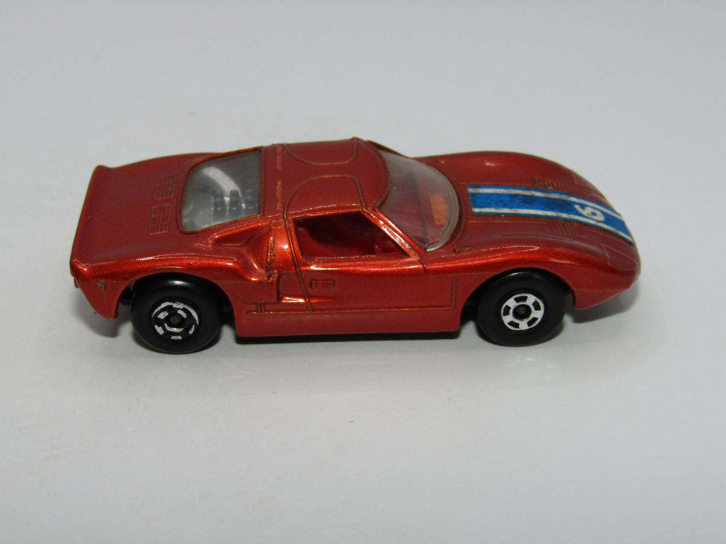Matchbox Superfast 41A Ford G.T. Bronze Wide Wheels GREY Base