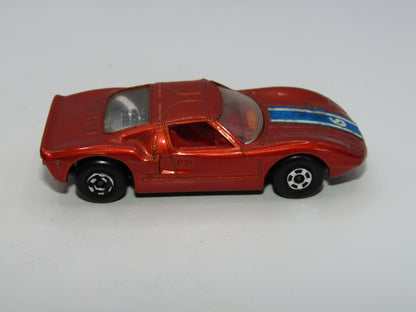 Matchbox Superfast 41A Ford G.T. Bronze Wide Wheels GREY Base