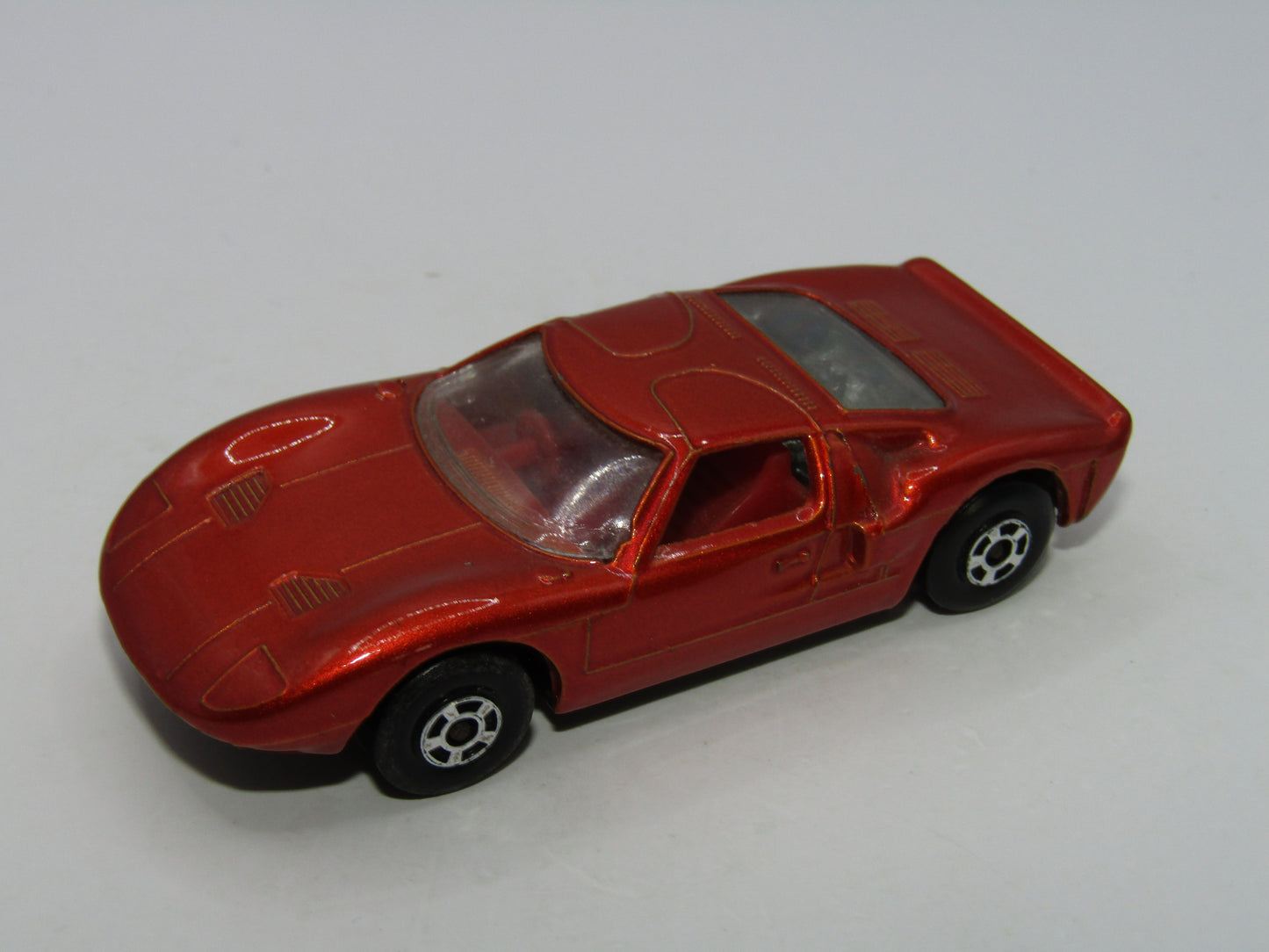 Matchbox Superfast 41A Ford G.T. Bronze Wide Wheels GREY Base NO LABELS