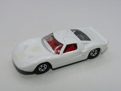 Matchbox Superfast 41A Ford G.T. 6 Narrow Wheels Aqua Green Base Missing Label