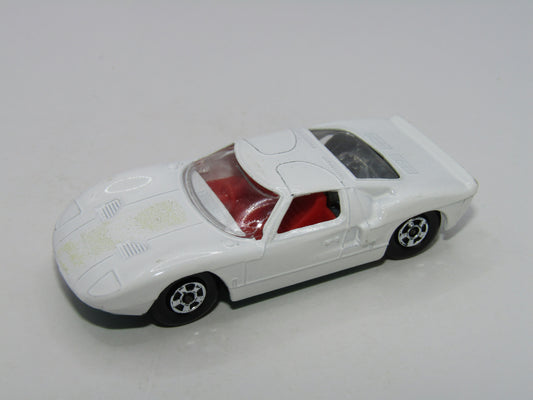 Matchbox Superfast 41A Ford G.T. 6 Narrow Wheels Aqua Green Base Missing Label