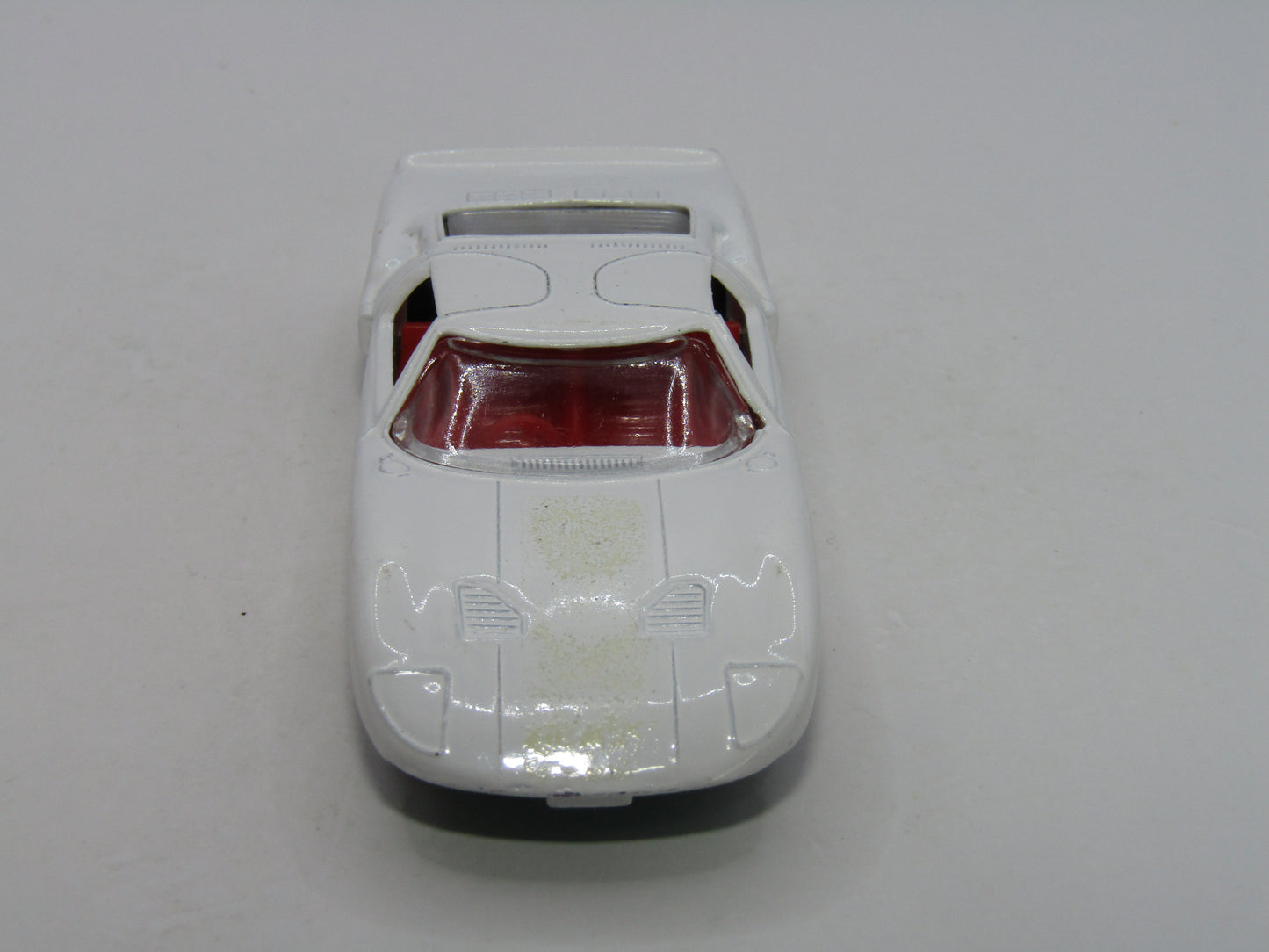 Matchbox Superfast 41A Ford G.T. 6 Narrow Wheels Aqua Green Base Missing Label