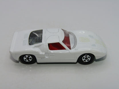 Matchbox Superfast 41A Ford G.T. 6 Narrow Wheels Aqua Green Base Missing Label