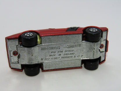 Matchbox Superfast 41B Siva Spyder Bronze 5 Spoke Wheels
