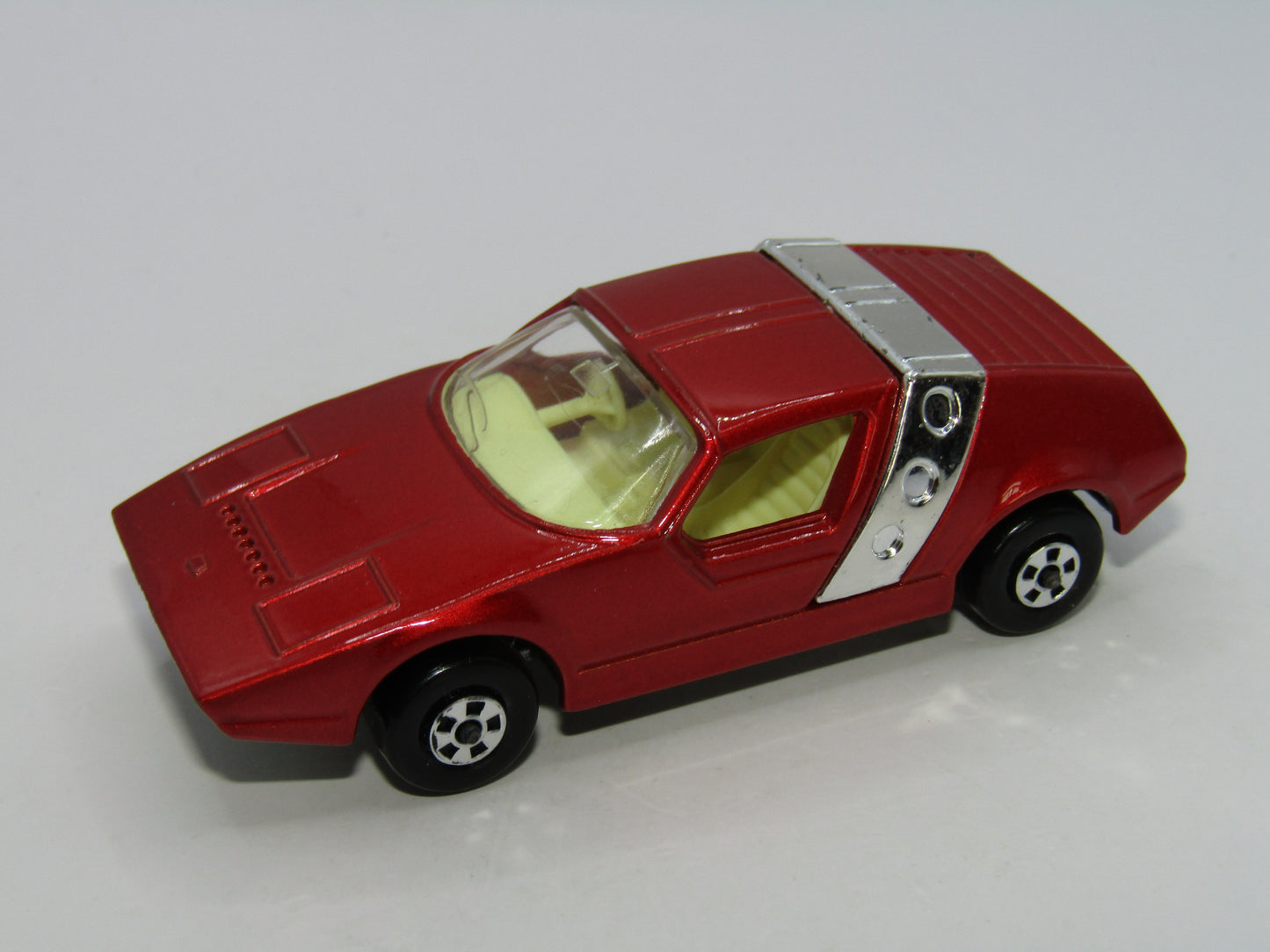 Matchbox Superfast 41B Siva Spyder Bronze CHROME Strap 5 Spoke Wheels
