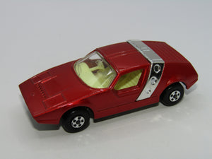 Matchbox Superfast 41B Siva Spyder Bronze CHROME Strap 5 Spoke Wheels