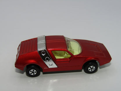 Matchbox Superfast 41B Siva Spyder Bronze CHROME Strap 5 Spoke Wheels