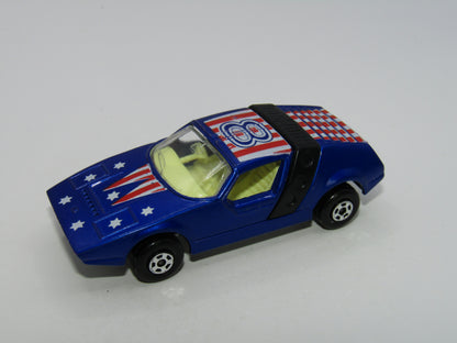 Matchbox Superfast 41B Siva Spyder Streakers Light Metallic Blue