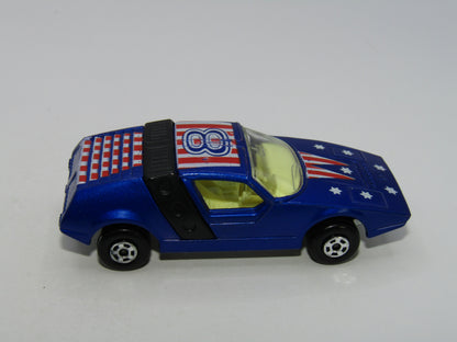 Matchbox Superfast 41B Siva Spyder Streakers Light Metallic Blue