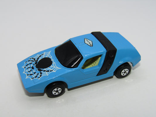 Matchbox Superfast RN VIII Black Widow Black Windows Black Widow Base