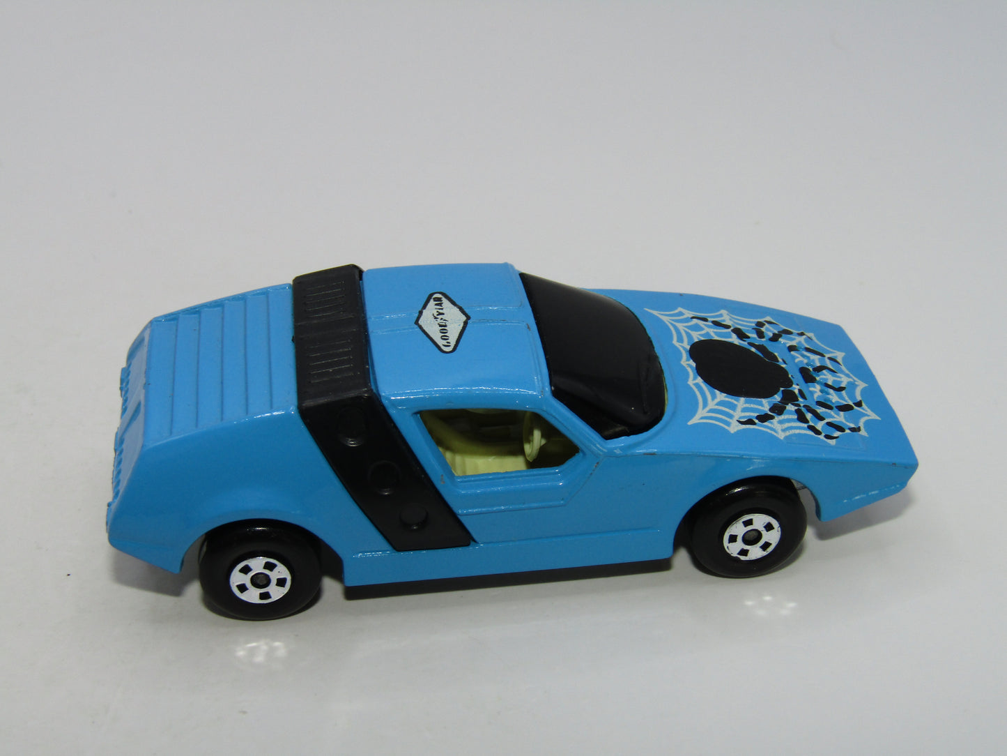 Matchbox Superfast RN VIII Black Widow Black Windows Black Widow Base