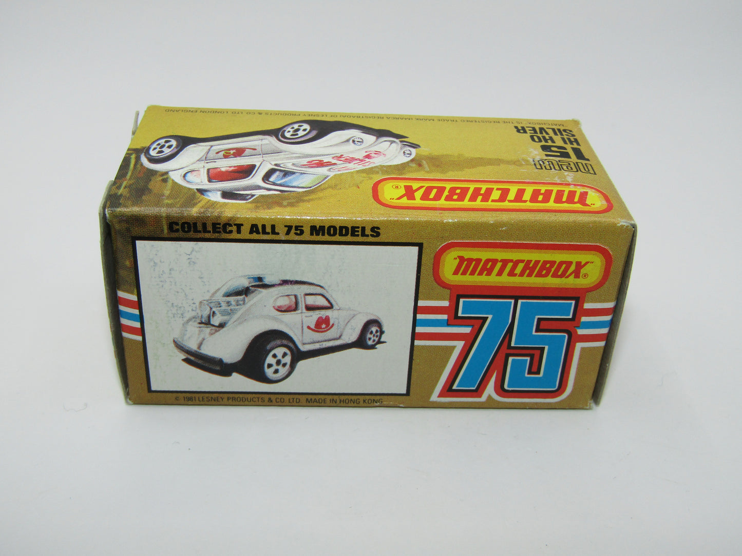 Matchbox Superfast No 15D Hi Ho Silver USA Picture Box