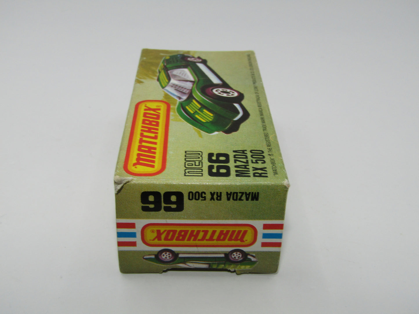 Matchbox Superfast No 66C Mazda RX500 Green USA Picture Box