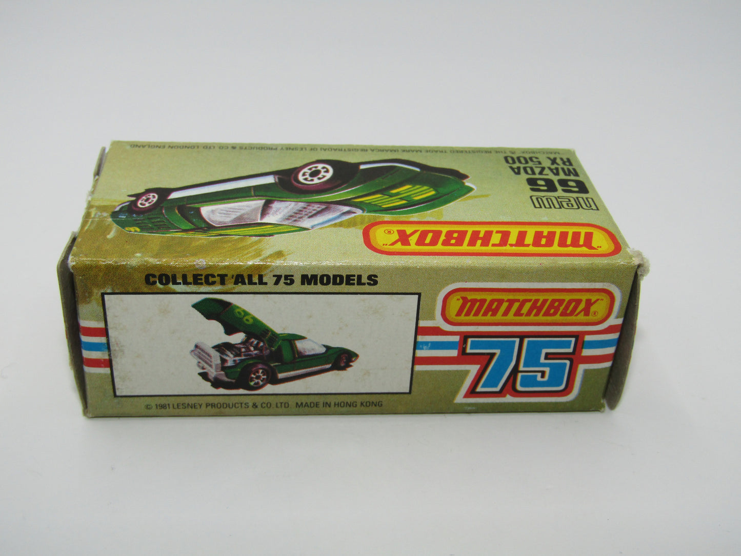 Matchbox Superfast No 66C Mazda RX500 Green USA Picture Box