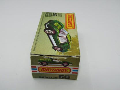 Matchbox Superfast No 66C Mazda RX500 Green USA Picture Box
