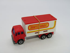 Matchbox Superfast 42C Mercedes Container Truck Matchbox Labels Unp Base