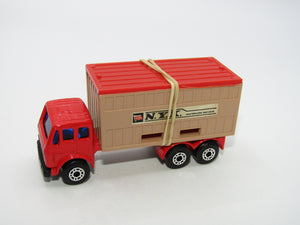Matchbox Superfast 42C Mercedes Container Truck TAN Container NYK Labels