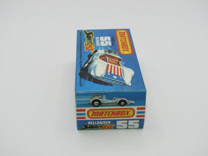 Matchbox Superfast 55C Hellraiser White Unpainted Base Stars & Stripes