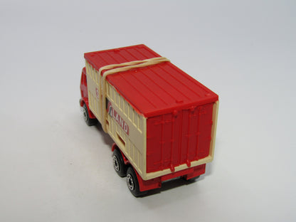 Matchbox Superfast 42C Mercedes Container Truck Beige Sealand Labels