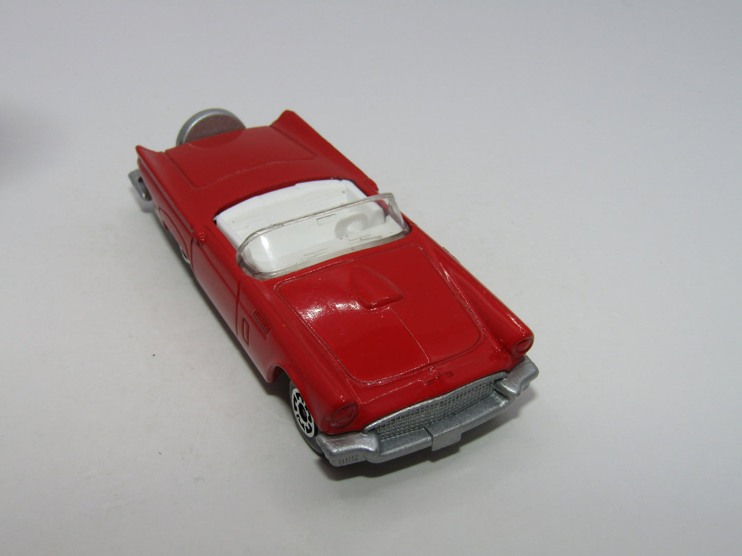 Matchbox Superfast 42D 1957 Ford Thunderbird Silver Base