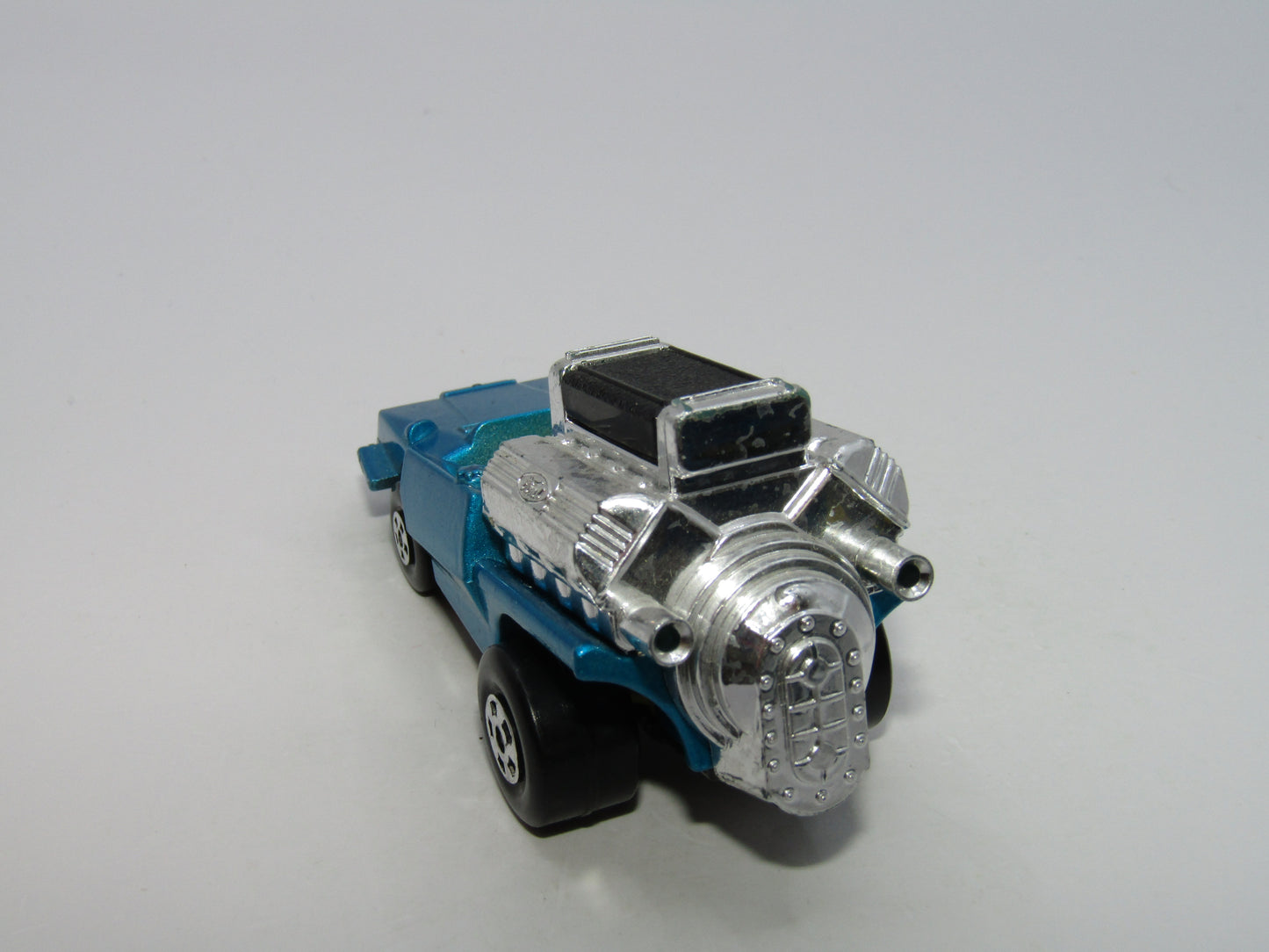 Matchbox Superfast 42B Tyre Fryer Light Metallic Blue Gloss Black Base