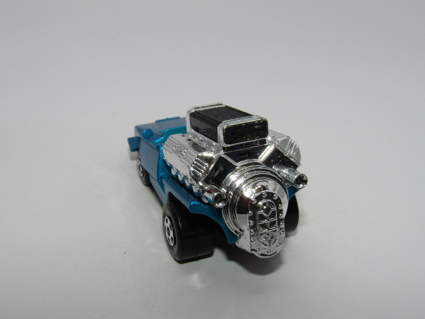 Matchbox Superfast 42B Tyre Fryer Darker Metallic Blue Gloss Black Base