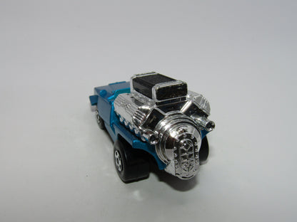 Matchbox Superfast 42B Tyre Fryer Darker Metallic Blue Gloss Black Base