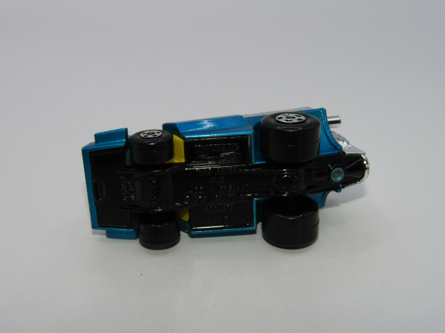 Matchbox Superfast 42B Tyre Fryer Darker Metallic Blue Gloss Black Base