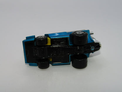 Matchbox Superfast 42B Tyre Fryer Darker Metallic Blue Gloss Black Base