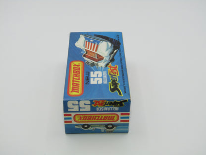 Matchbox Superfast 55C Hellraiser Blue Stars & Stripes UNPAINTED Base