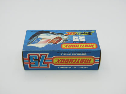 Matchbox Superfast 55C Hellraiser Blue Stars & Stripes UNPAINTED Base