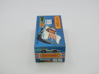 Matchbox Superfast 55C Hellraiser Blue Stars & Stripes UNPAINTED Base