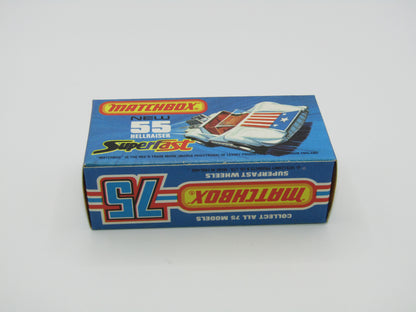 Matchbox Superfast 55C Hellraiser Blue Stars & Stripes UNPAINTED Base