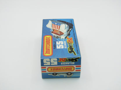 Matchbox Superfast 55C Hellraiser Blue Stars & Stripes Silver base