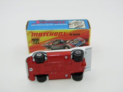 Matchbox Superfast 56B Hi-Tailer Yellow Driver Red Base