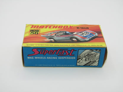 Matchbox Superfast 56B Hi-Tailer Yellow Driver Red Base