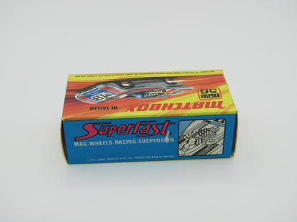 Matchbox Superfast 56B Hi-Tailer WHITE DRIVER Martini Red Base