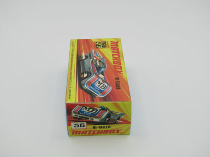 Matchbox Superfast 56B Hi-Tailer WHITE DRIVER Martini Red Base