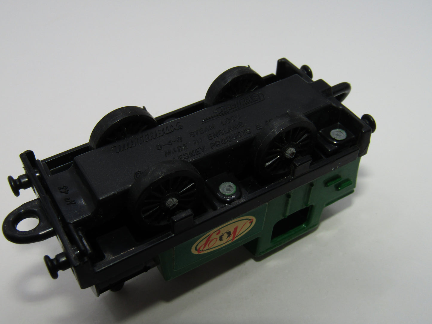 Matchbox Superfast 43C Steam Green NP Labels