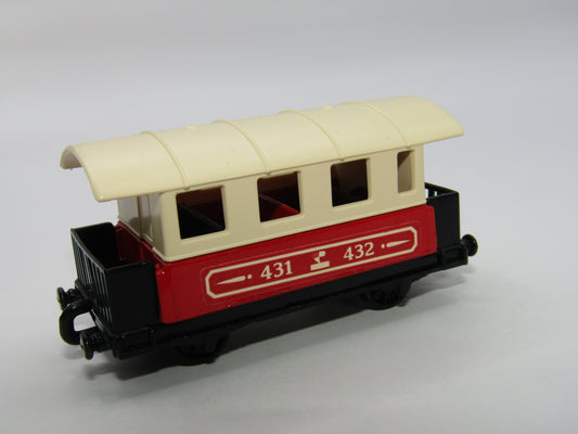 Matchbox Superfast 44C Passenger Coach Red No Windows