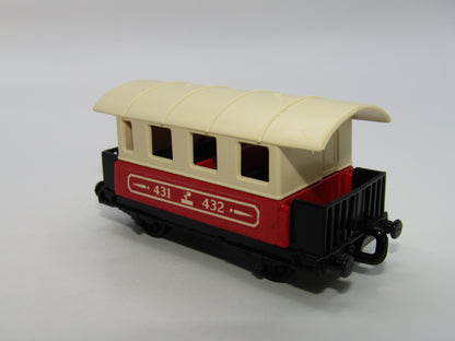 Matchbox Superfast 44C Passenger Coach Red No Windows