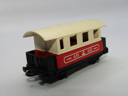 Matchbox Superfast 44C Passenger Coach Red No Windows
