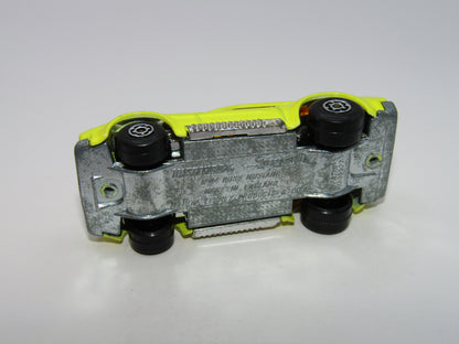Matchbox Superfast 44B Boss Mustang Lemon Yellow Maltese Cross Wheels