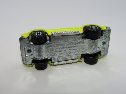 Matchbox Superfast 44B Boss Mustang LIGHT Yellow Maltese Cross Wheels