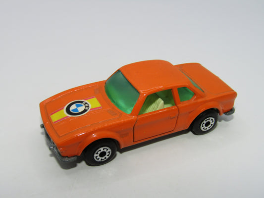 Matchbox Superfast 45B BMW 3.0 CSL Orange Frosted Windows Factory Error
