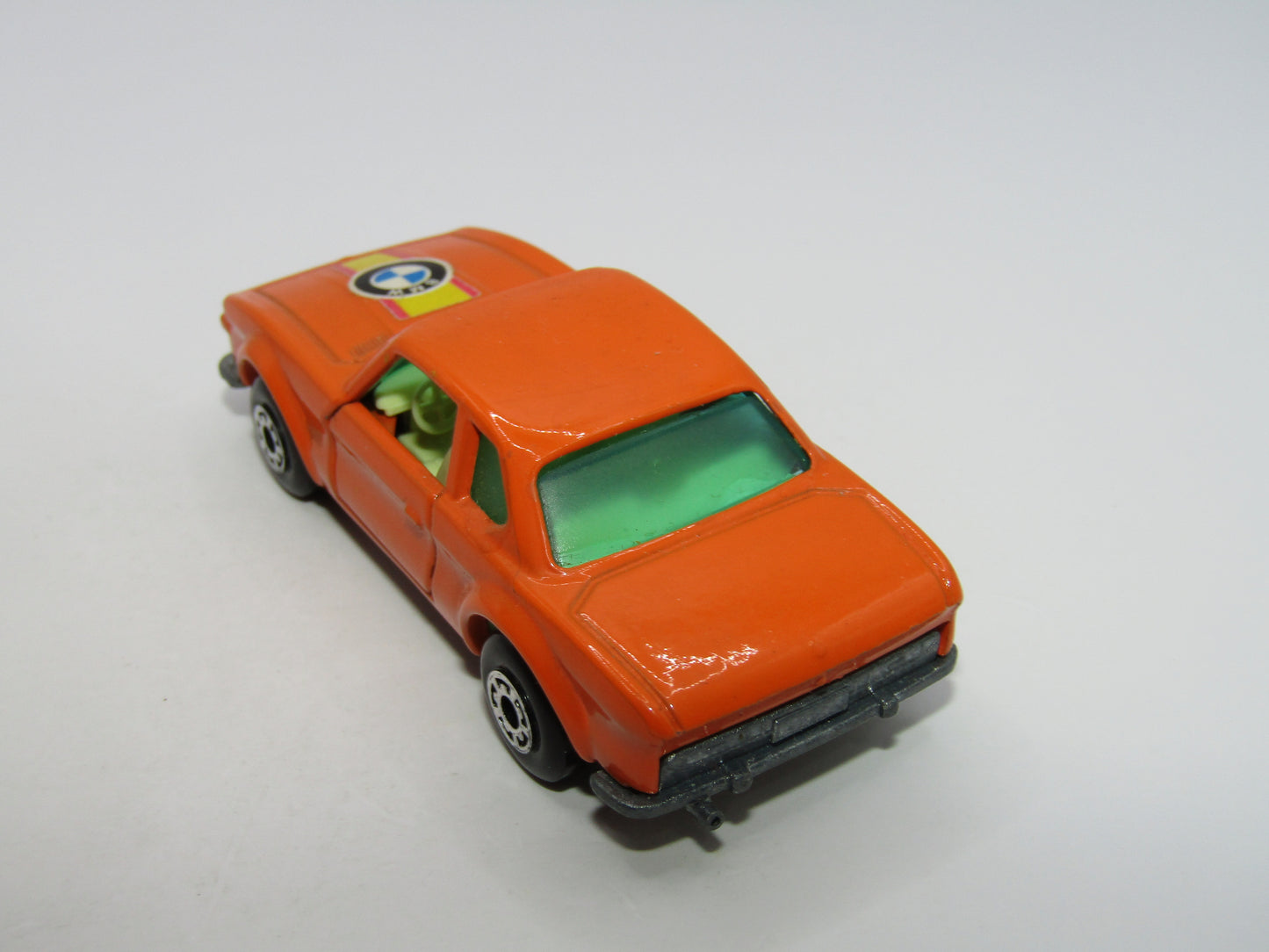 Matchbox Superfast 45B BMW 3.0 CSL Orange Frosted Windows Factory Error