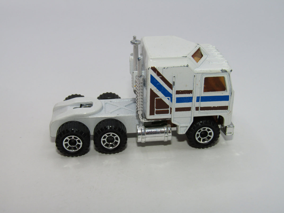 Matchbox Superfast 45C Kenworth Cabover Aerodyne DARK Brown Tampo