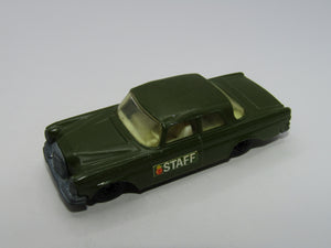 Matchbox Superfast 46A Mercedes 300SE Olive Green Dot Dash Lt Amber Windows
